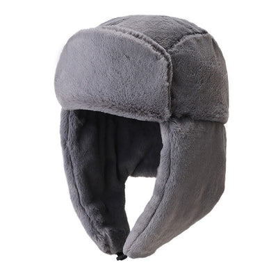 Ski cap ear protector