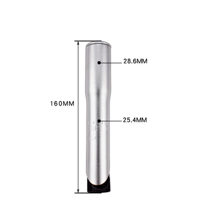 Stainless steel tool shown with dimensions: 160MM length, 28.6MM and 25.4MM diameters.