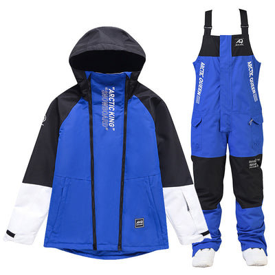 Women's Winter Outdoors Veneer Double Board Ski Polyester Pants