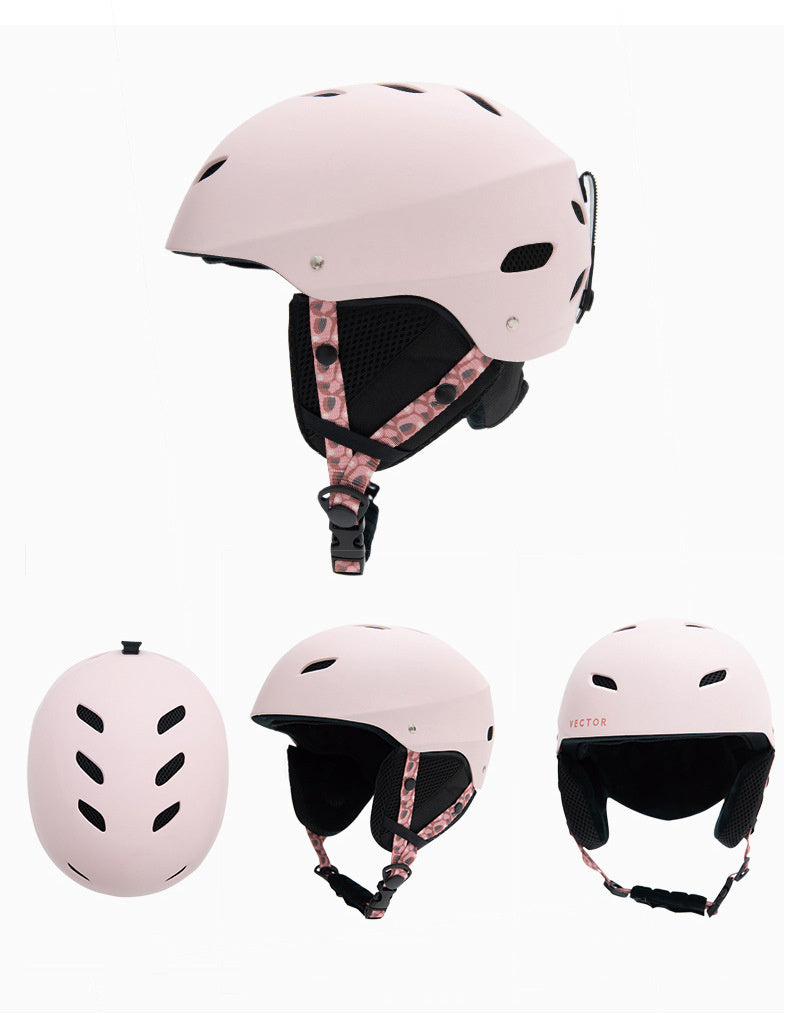 Child ski protective helmet