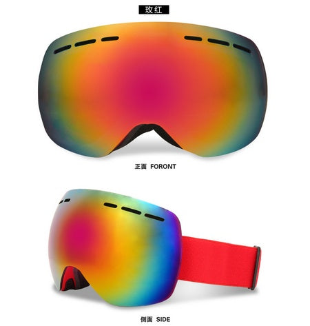 Ski Goggles,Winter Snow Sports Snowboard Goggles with Anti-fog UV Protection for Men Women Youth Snowmobile Skiing Skating mask