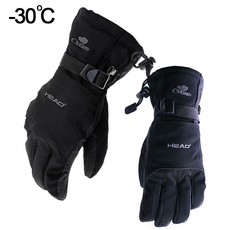 Men's Outdoor Skiing And Cycling Warm Gloves