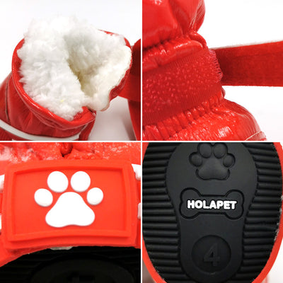 Pet cotton shoes ski boots