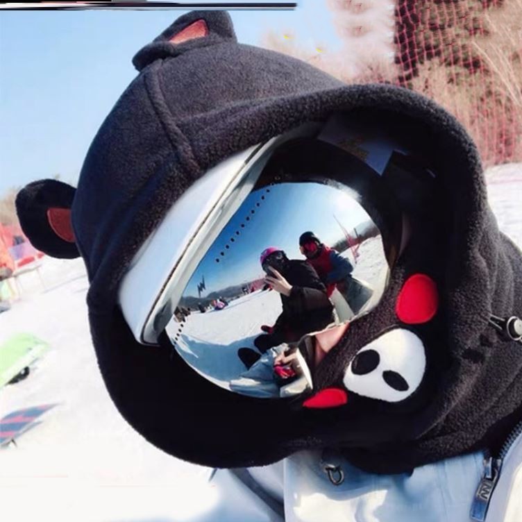 Children's Ear Ski Skating Head Cover Mask