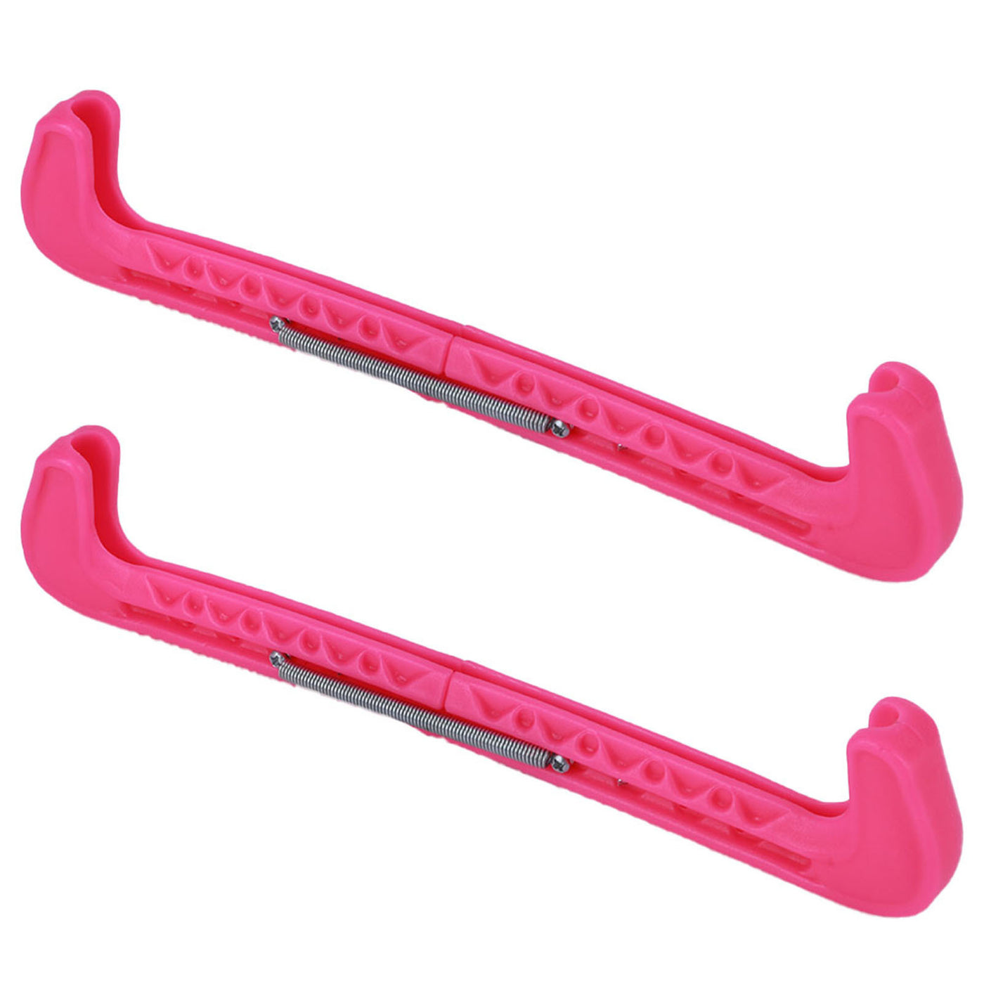 2Pcs Adjustable Skate Shoes Cover Ice Knife Blade Protective Guard Skate ProtectorPink