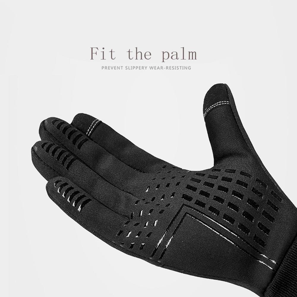 Bicycle riding ski gloves