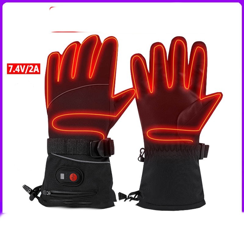 Heating Gloves Outdoor Skiing Cycling