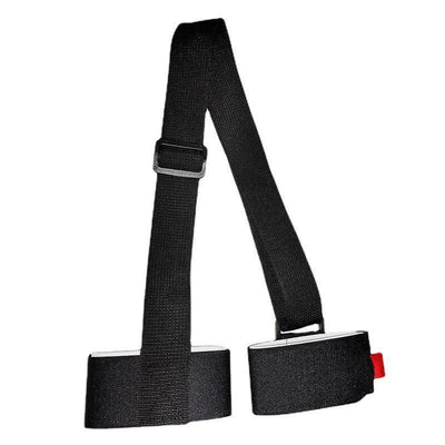 Fixed Sewing Skiing Bandage Portable Double-board Adjustable Sled Shoulder Strap