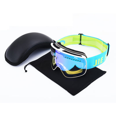 Double Italian Anti-fog Tablet Eye Protection Ski Glasses