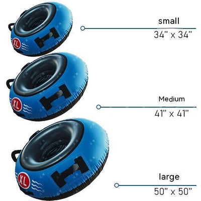 Skiing Ring Skiing Ring Cold-resistant PVC Ski Resort Children