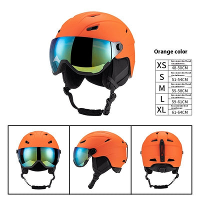 Cross-border New Arrival Skiing Helmet Cover Sports Outdoor Unisex Molding Warm Drop-resistant Skiing