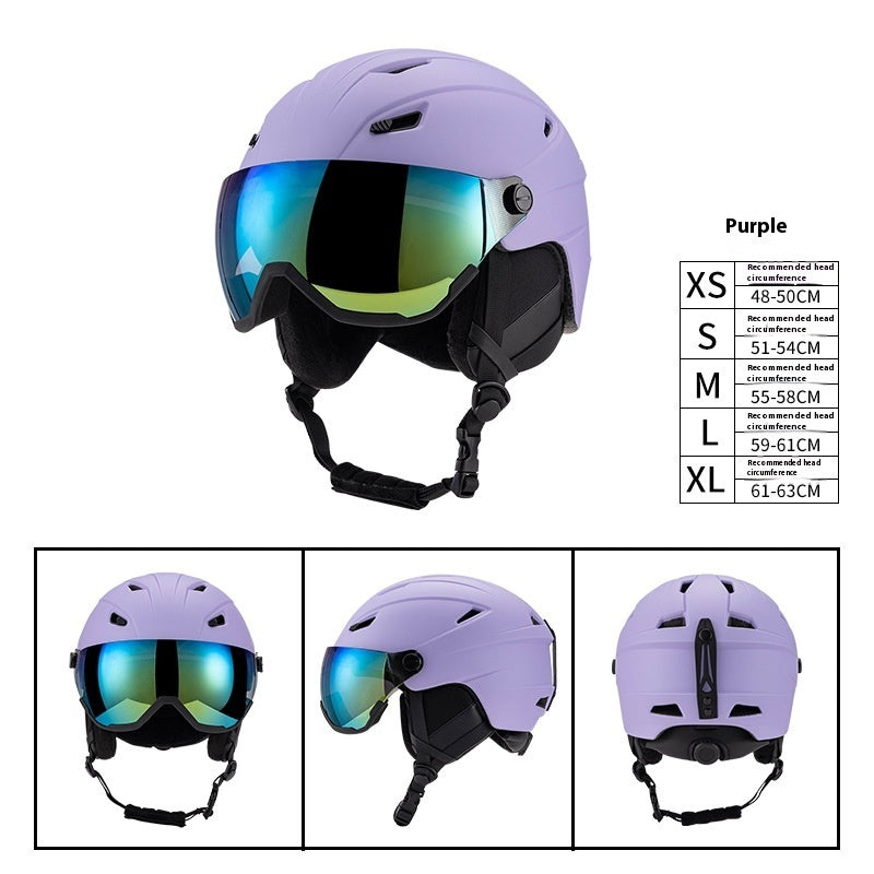 Cross-border New Arrival Skiing Helmet Cover Sports Outdoor Unisex Molding Warm Drop-resistant Skiing