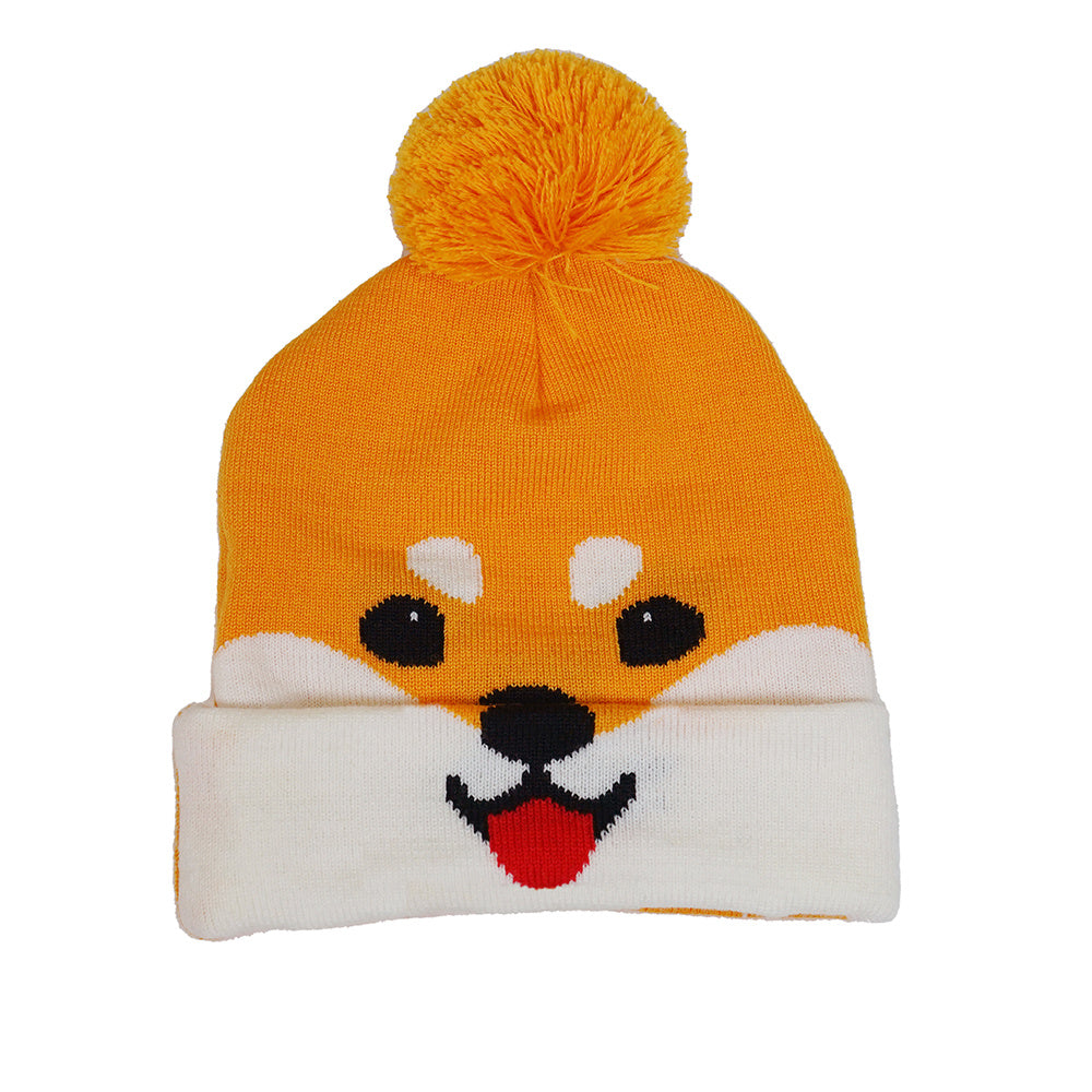 Puppy Warm Skiing Knitted Hat