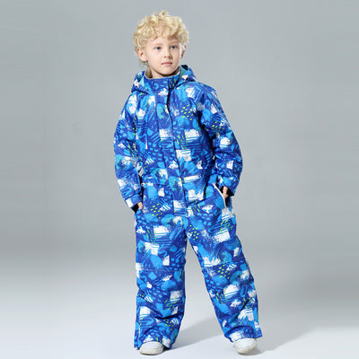 Children's Ski Suit One-piece Style