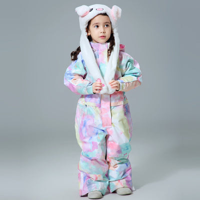 Children's Ski Suit One-piece Style