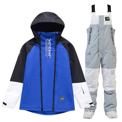 Women's Winter Outdoors Veneer Double Board Ski Polyester Pants