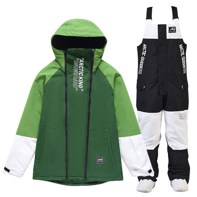 Women's Winter Outdoors Veneer Double Board Ski Polyester Pants