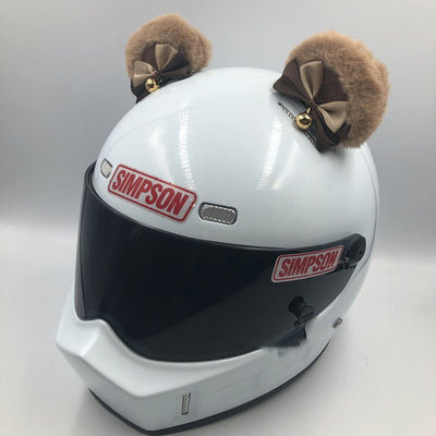 Bear Ears Helmet Decoration Ski Accessory