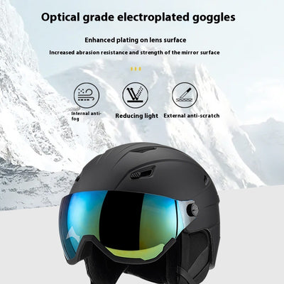 Cross-border New Arrival Skiing Helmet Cover Sports Outdoor Unisex Molding Warm Drop-resistant Skiing