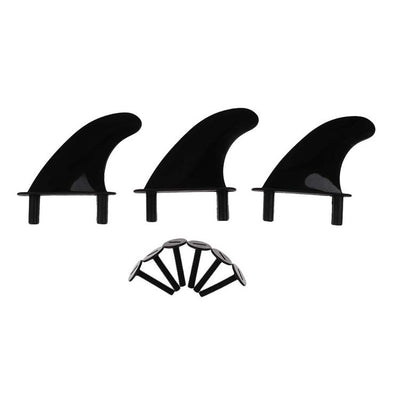 Surfboard Soft Board Tail Rudder Set Plastic Soft Rudder Soft Surf Board Fin Sets Surfboard Accessories