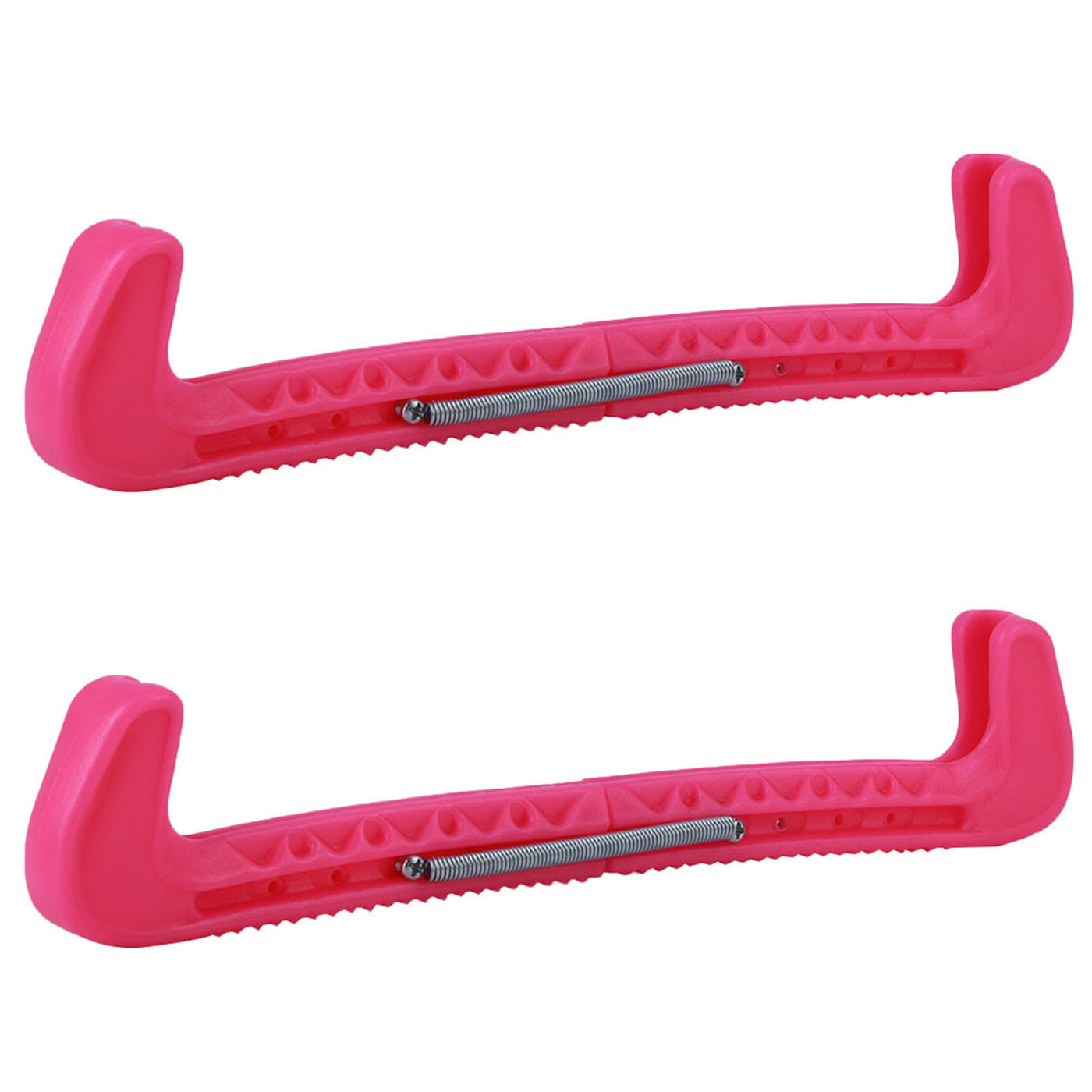 2Pcs Adjustable Skate Shoes Cover Ice Knife Blade Protective Guard Skate ProtectorPink