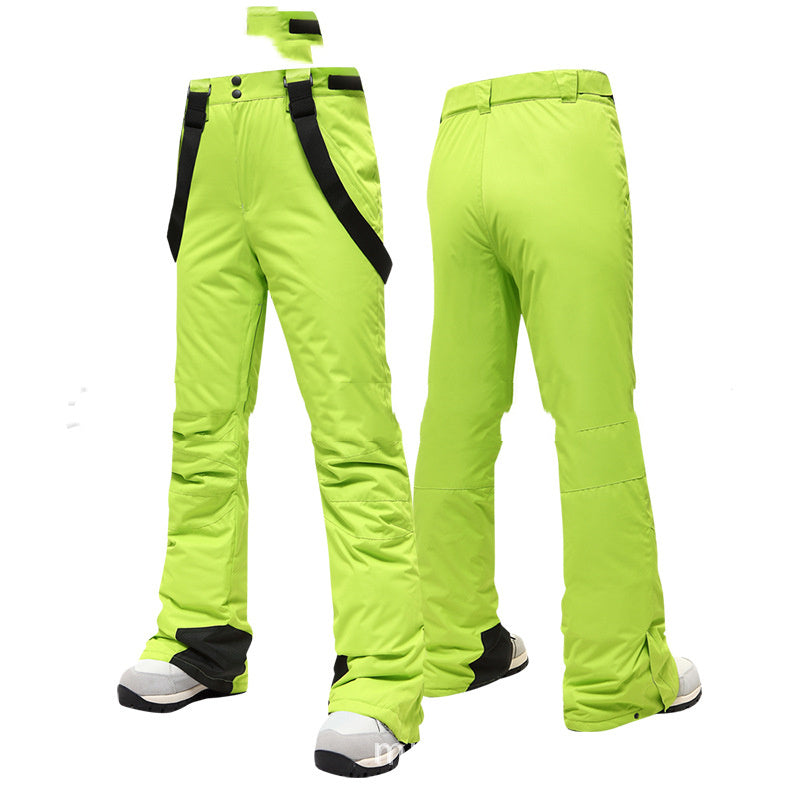 Women's Winter Warm Single Board Double Breathable Ski Pants