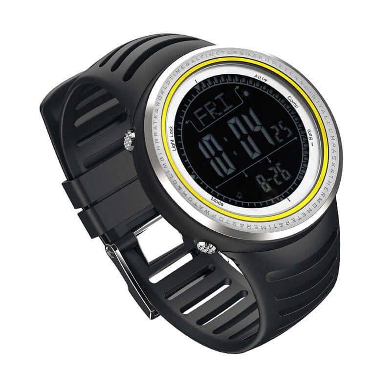 Equip An Outdoor Sports Watch Step Count Altitude