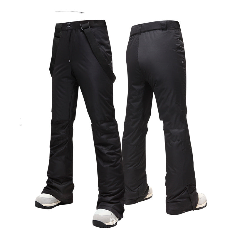 Women's Winter Warm Single Board Double Breathable Ski Pants